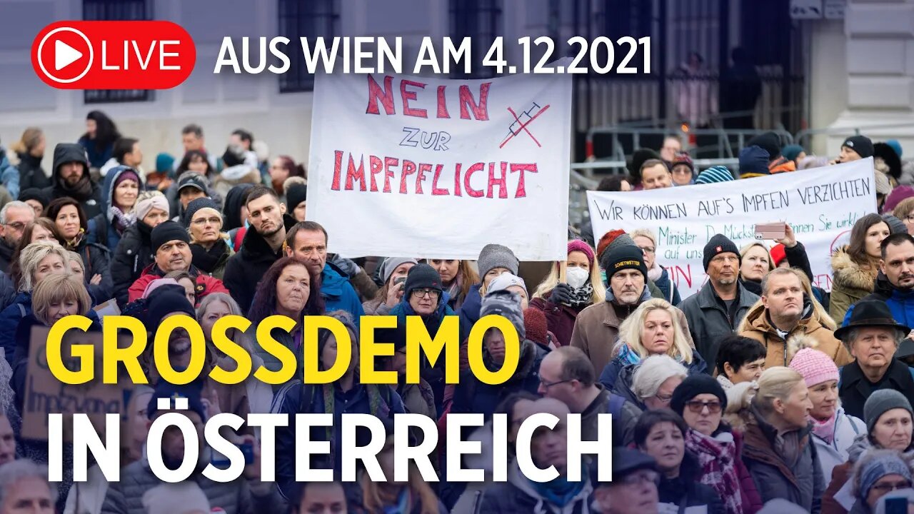 Live aus Wien: Großdemo in Österreich geht in die nächste Runde