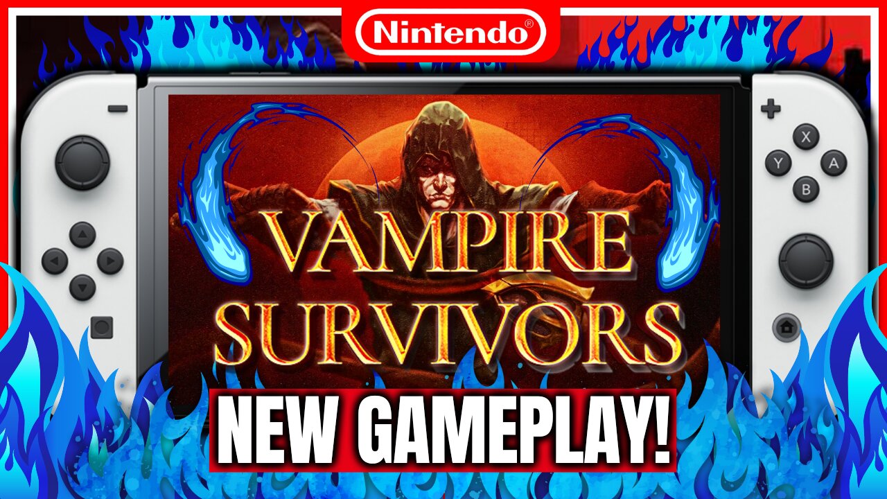 Vampire Survivors Is ADDICTIVE! Nintendo Switch Gameplay