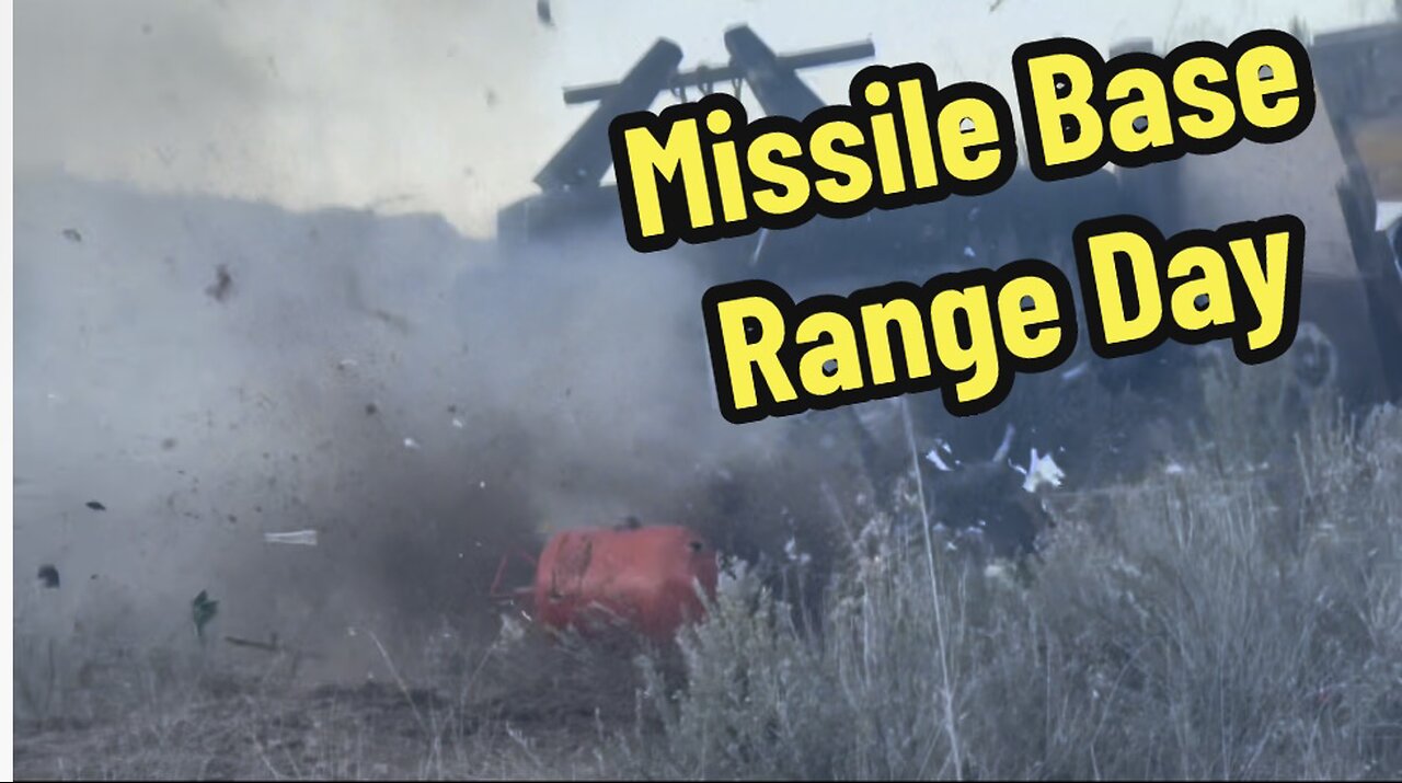 Tannerite Range Day On The Missile Base!