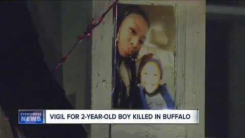 Vigil for 2-year-old boy killed in Buffalo