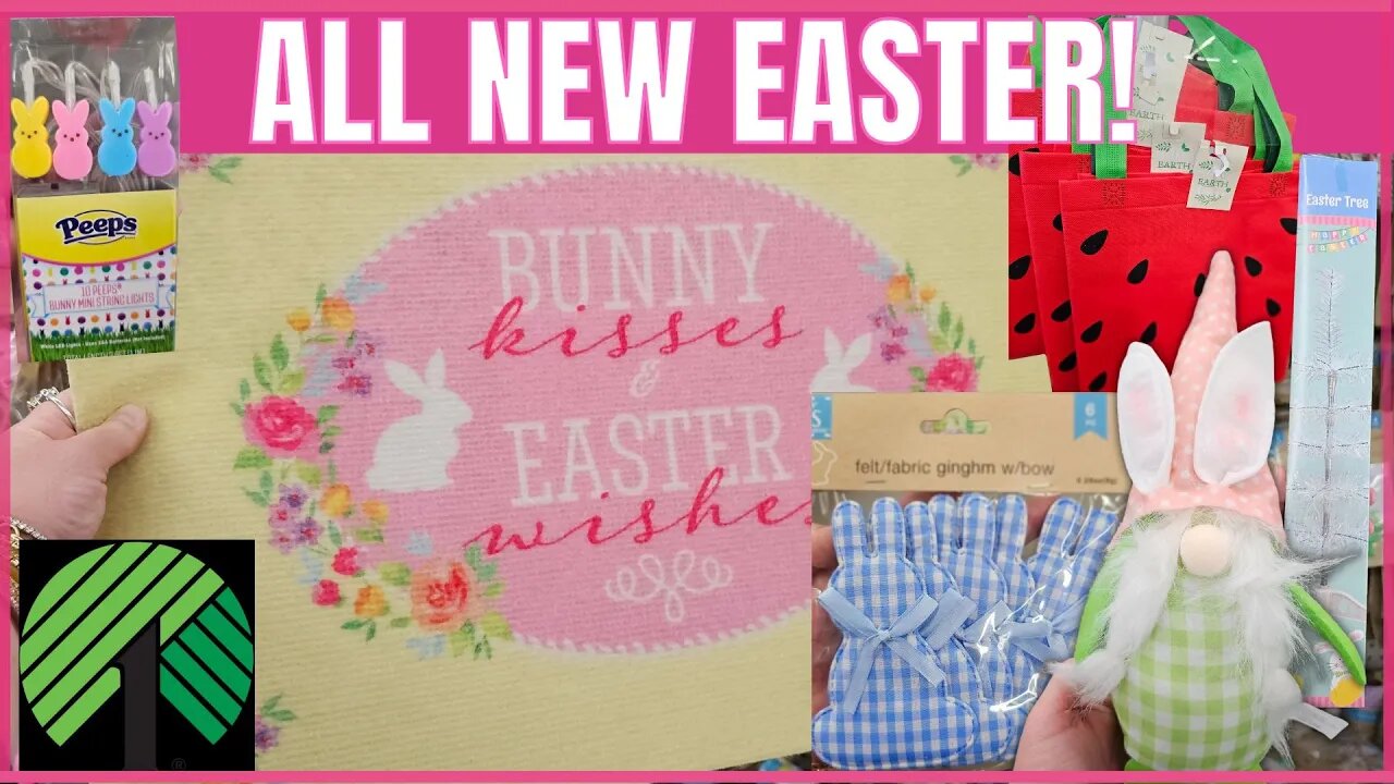 DOLLAR TREE | WOW, SO MANY NEW EASTER FINDS | PLUS NEW SPRING ITEMS |#dollartree #dollartreehaul