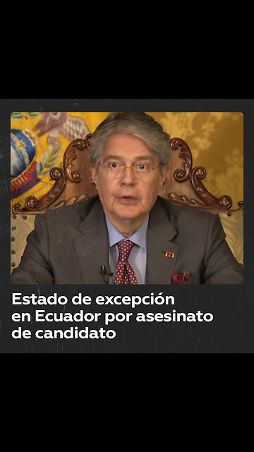 Guillermo Lasso se pronuncia tras el asesinato de Fernando Villavicencio