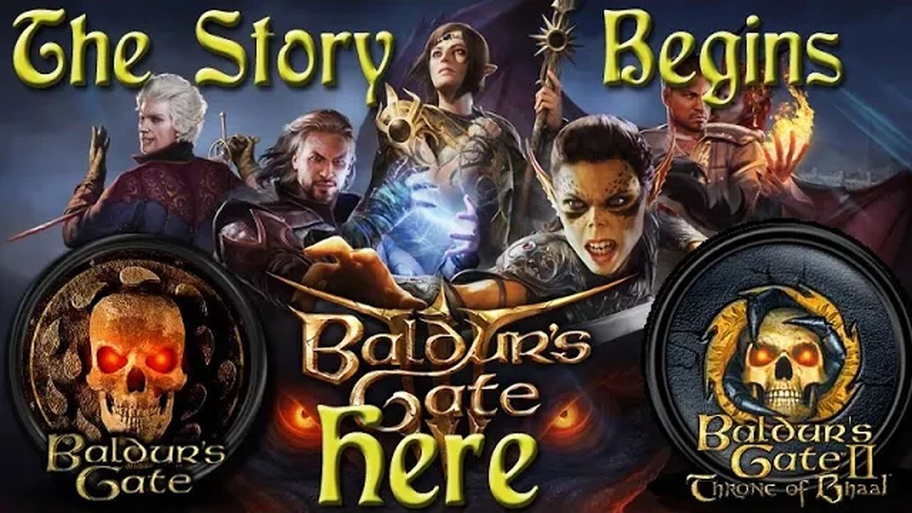 The Baldur's Gate Story begins here with the Baldur's Gate Trilogy