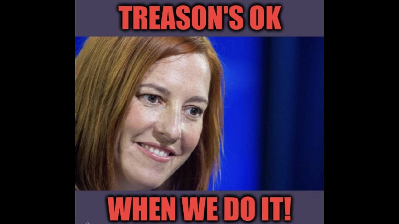 Jen Psaki caught telling the truth!