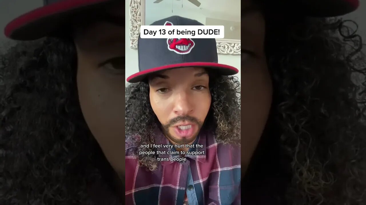 Day 14 of being a DUDE! Follow me on my transition journey! #shorts