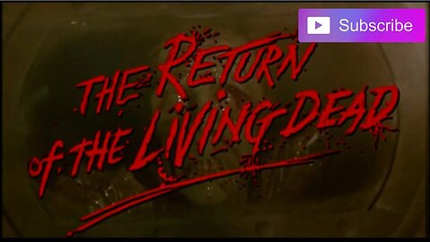 RETURN OF THE LIVING DEAD (1985) Trailer [#returnofthelivingdeadtrailer]