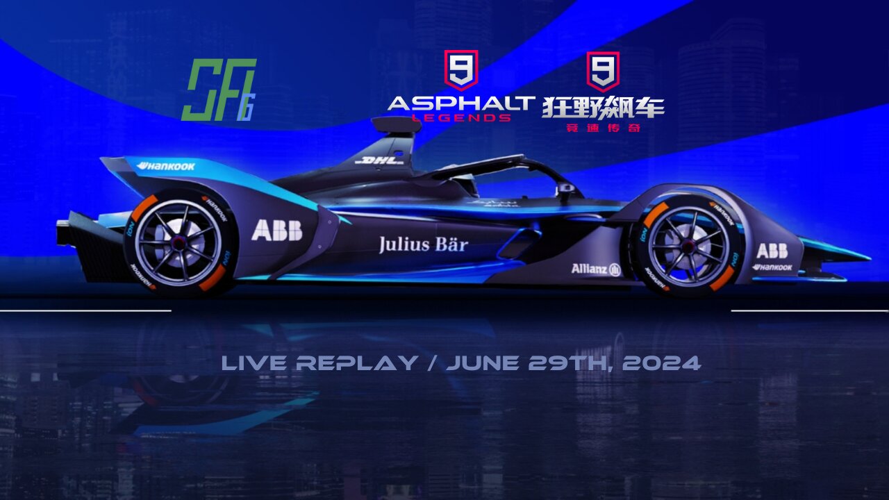 Playing Gameloft Asphalt 9 - Global and Chinese Version | Live Replay | June 29th, 2024 (GMT/UTC+08)