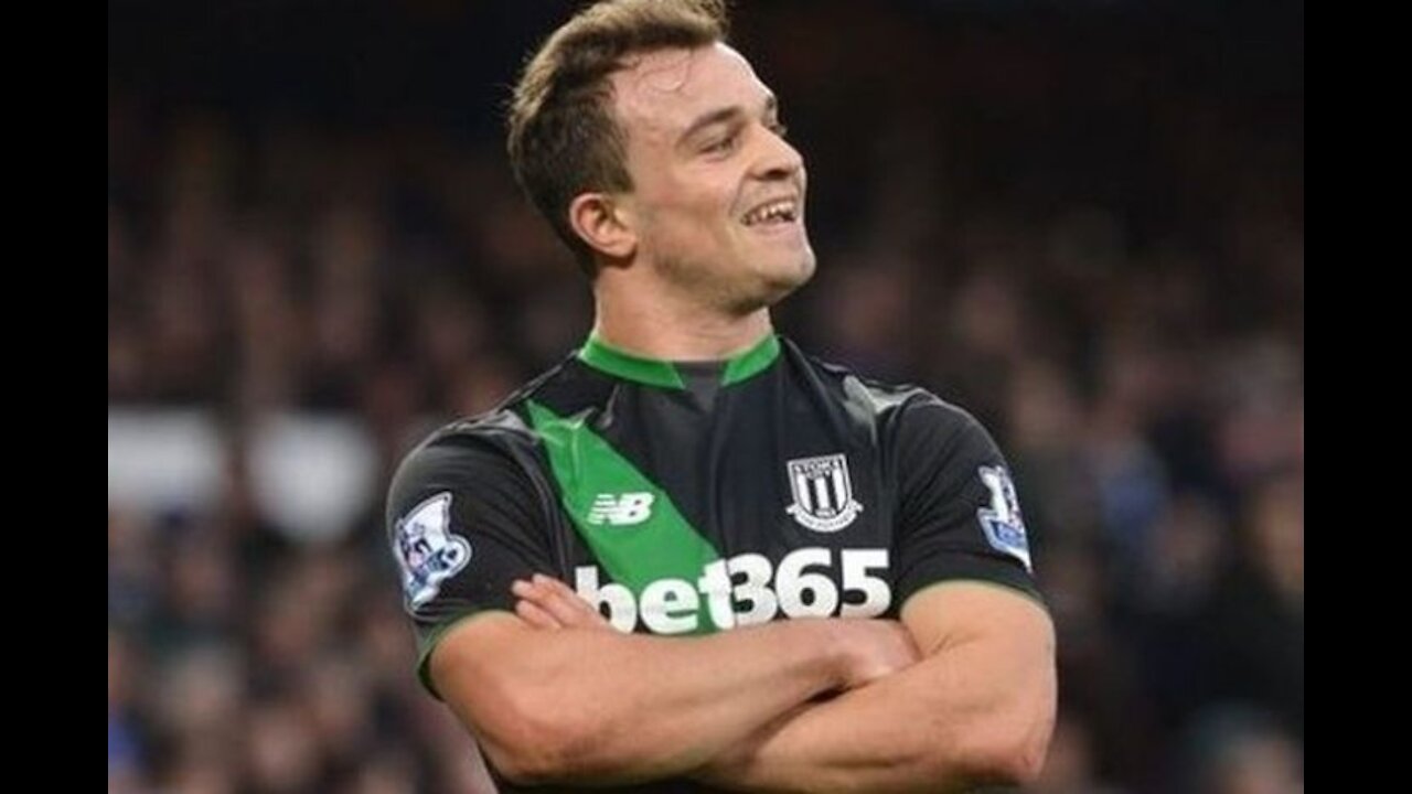 Xherdan Shaqiri Wonder Goal vs Everton 2015 4-3