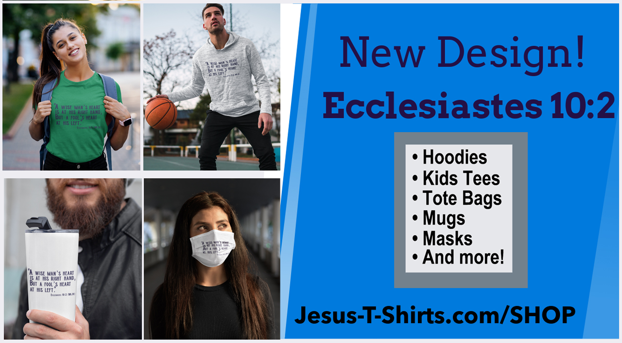 New Ecclesiastes T-Shirt Mockup Video #28 by Jesus T-Shirts