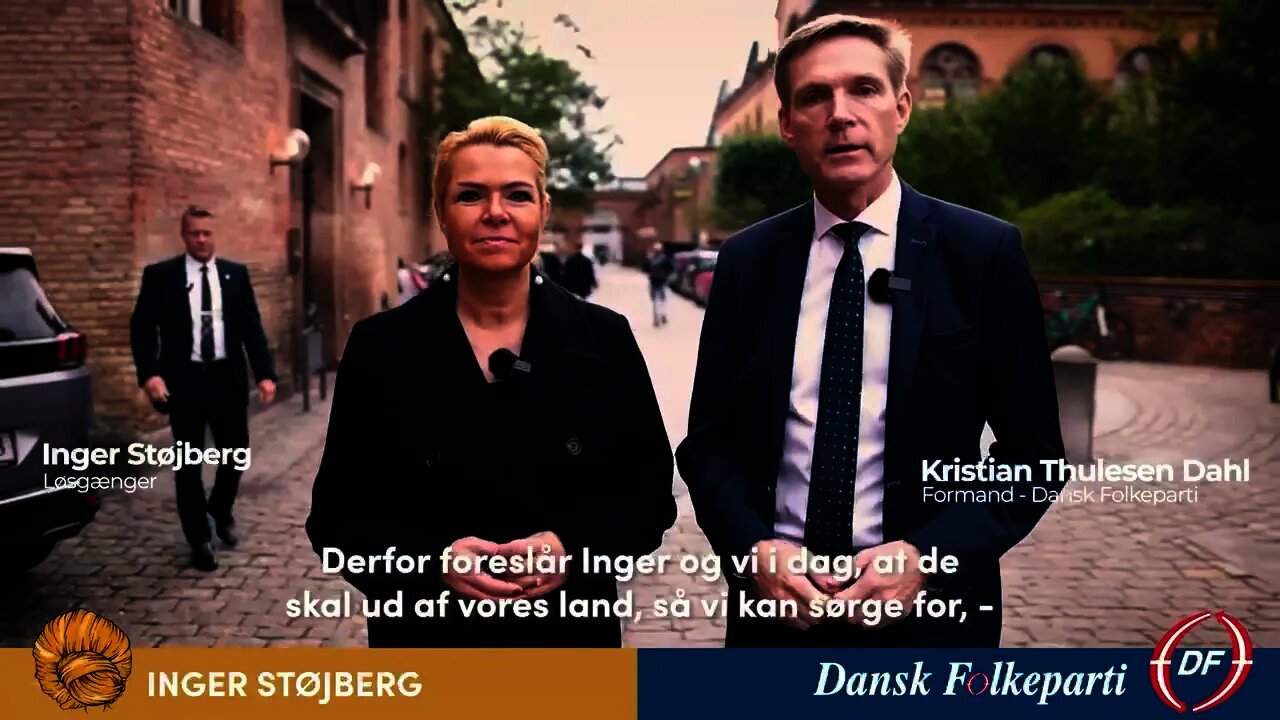 Inger Støjberg & DF: Vi skal have en udvandringslov. 70 procent reduktion af utilpassede indvandrere