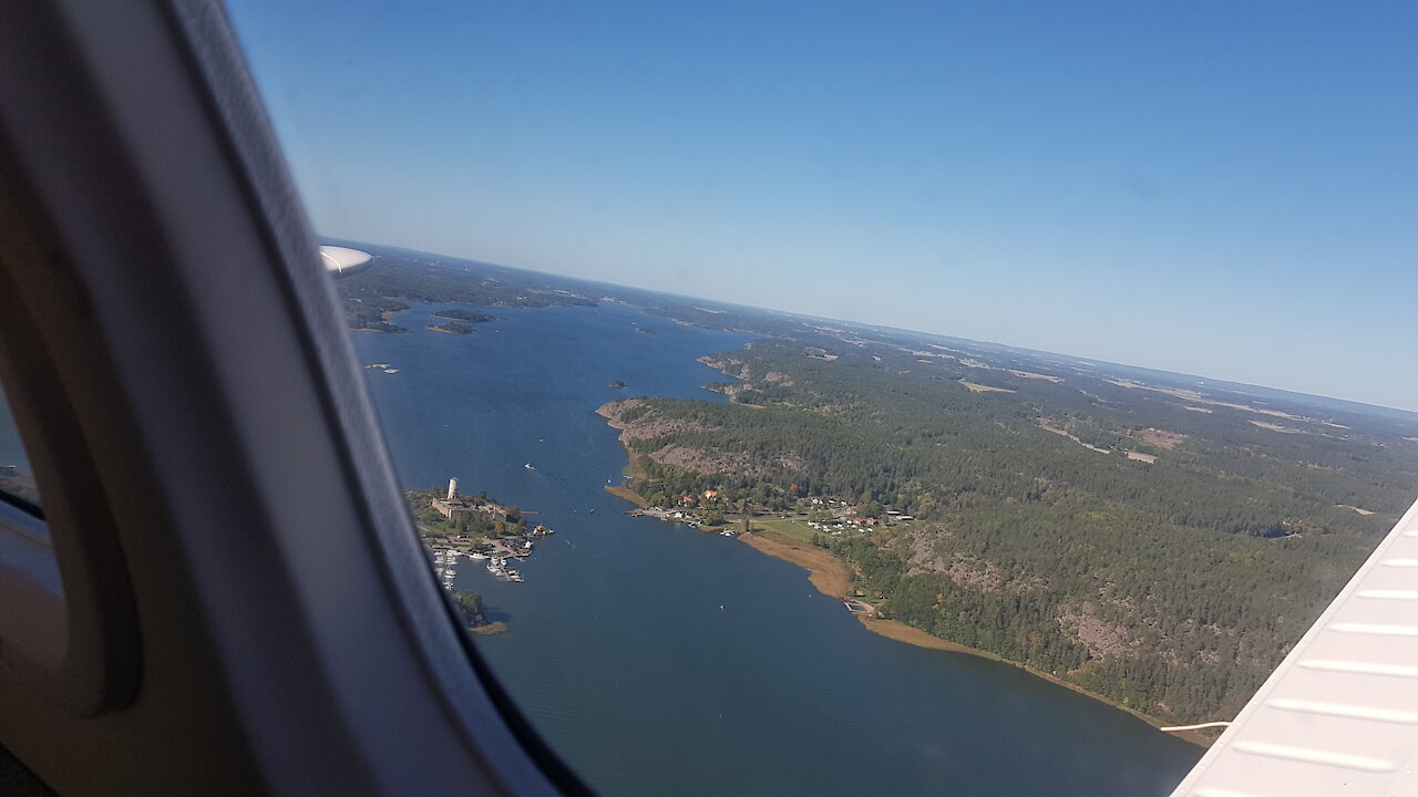 Stegeborg Castle take-off