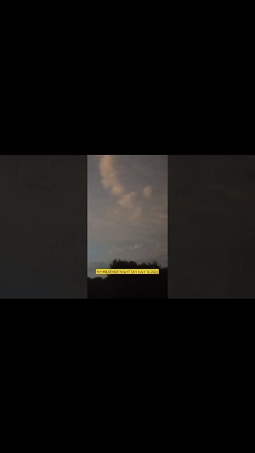 NY WEATHER NIGHT SKY 07/13/2023
