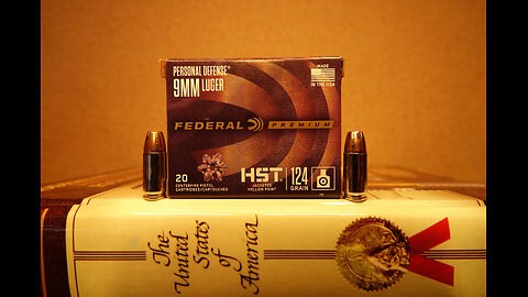 Federal Premium HST 124 Grain 9mm Review & Testing