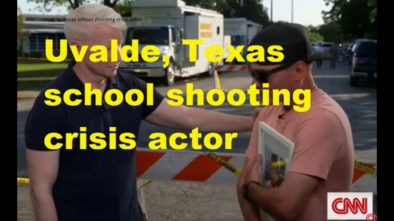 Uvalde, Texas school shooting crisis actors