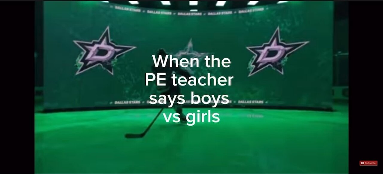 When the PE teacher says boys vs girls