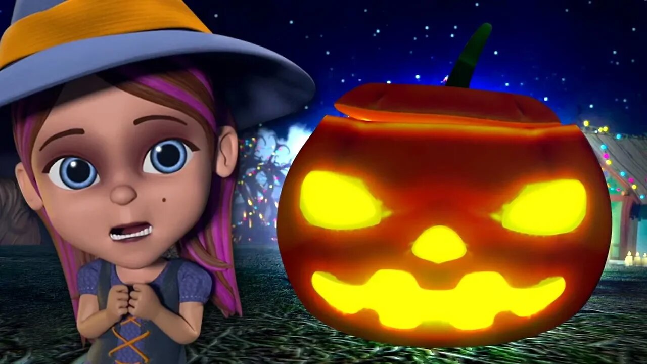 There's A Scary Pumpkin | Halloween Videos and Kids Songs | Music for Children | Little Treehouse