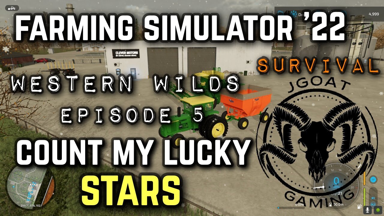 Farming Simulator 22: Western Wilds Survival Challenge?