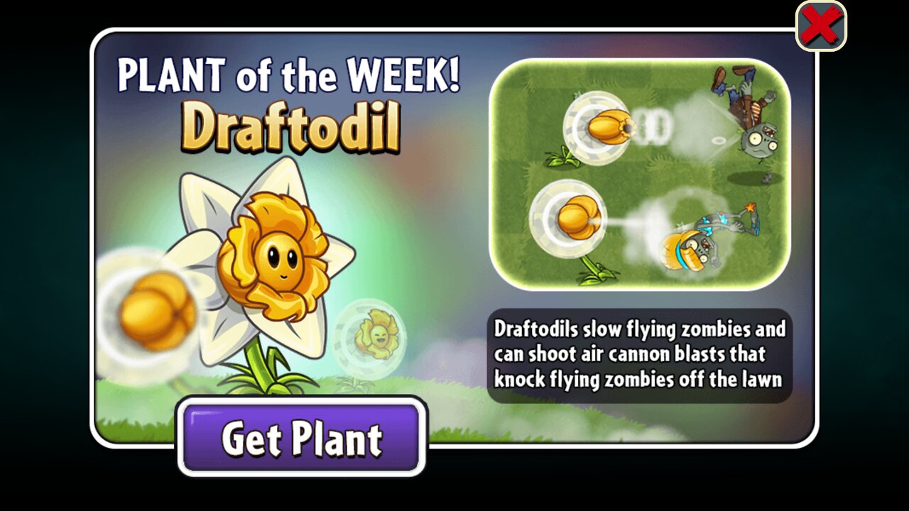 Plants vs Zombies 2 - Penny's Pursuit - Draftodil - April 2022