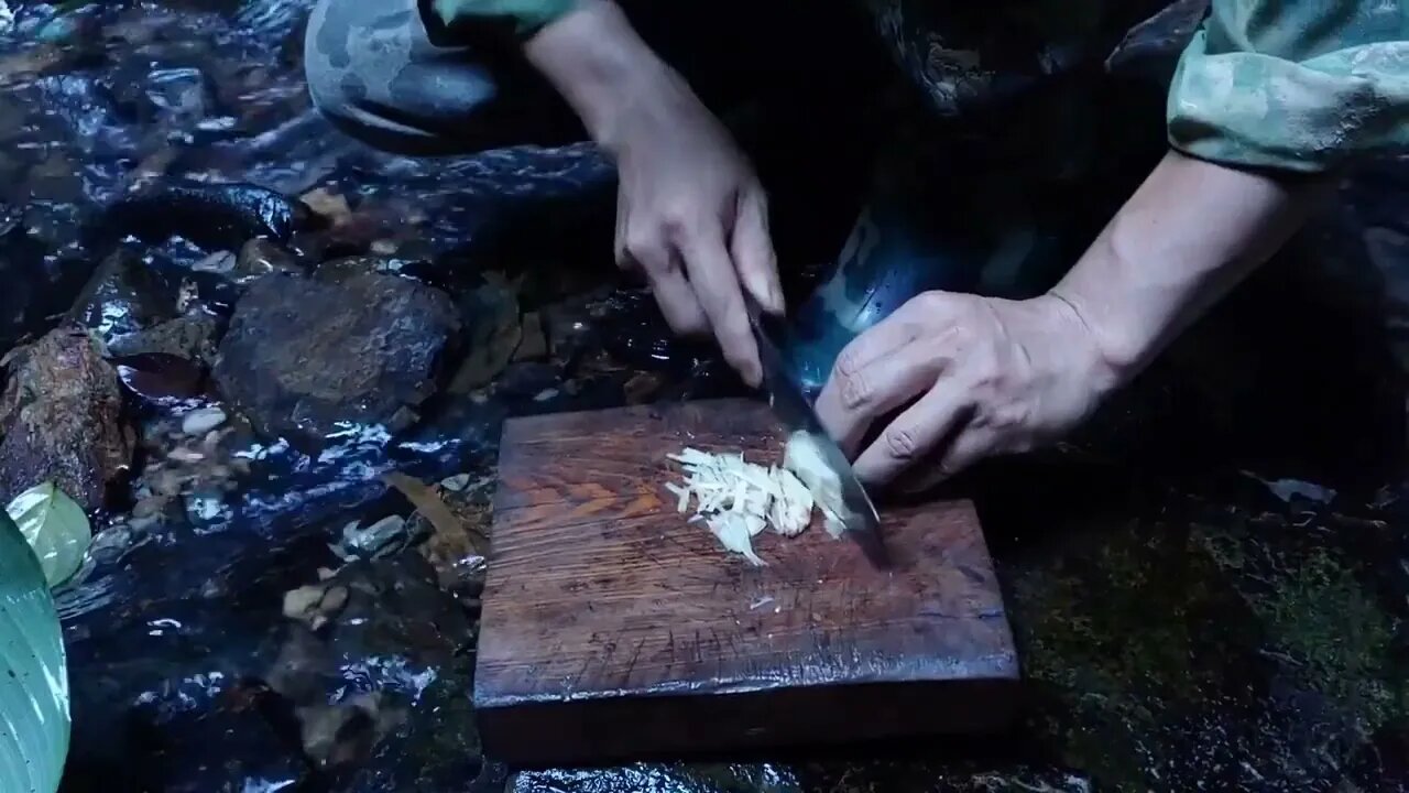 Cooking and surviving in rock caves. 1