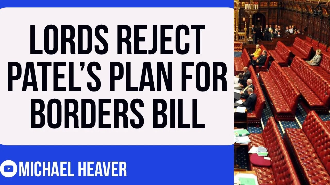 Unelected Lords Vote To DESTROY Borders Bill