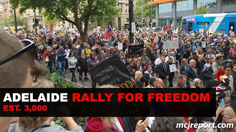 Adelaide freedom demonstration 16/10/21