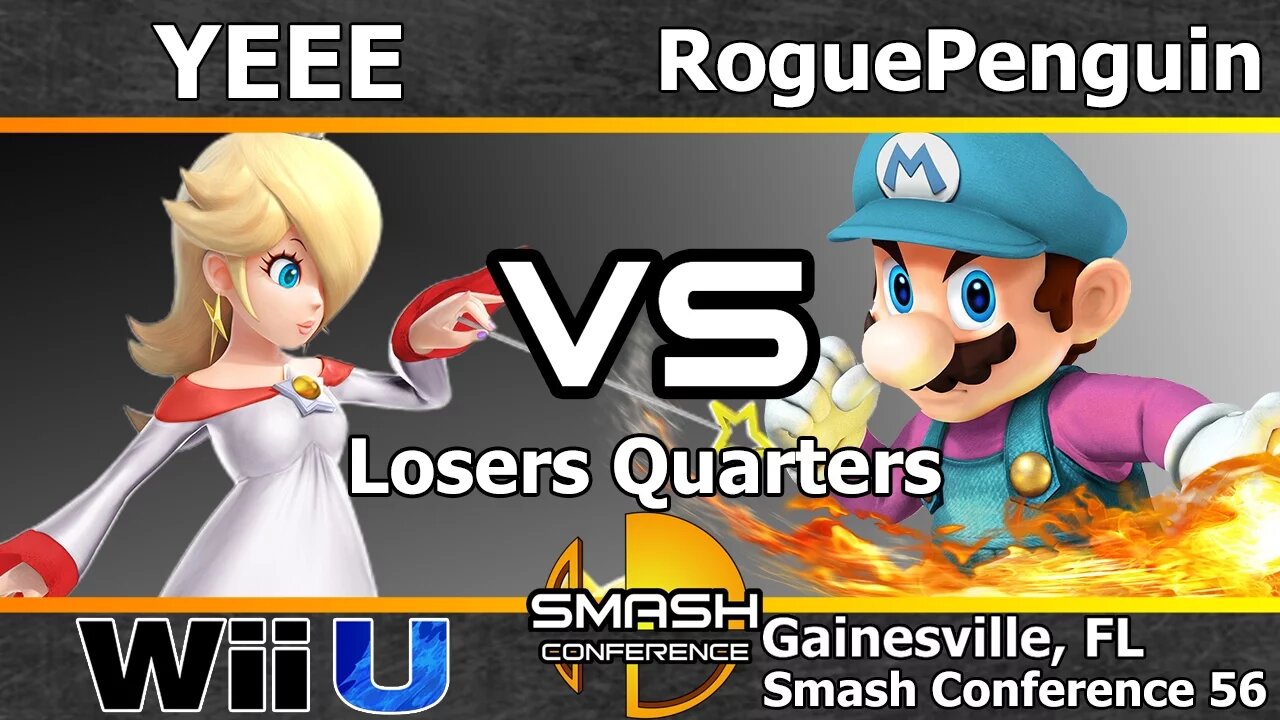 YEEE (Rosalina) vs. RoguePenguin (Mario) - Losers Quarters - SC56