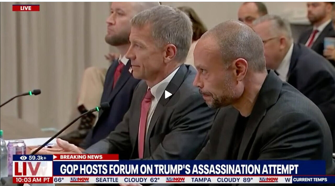 Dan Bongino Testifies Trump Shooting ''Secret Service Acted Grade School Politics'' for Trump Safety