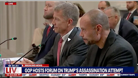 Dan Bongino Testifies Trump Shooting ''Secret Service Acted Grade School Politics'' for Trump Safety