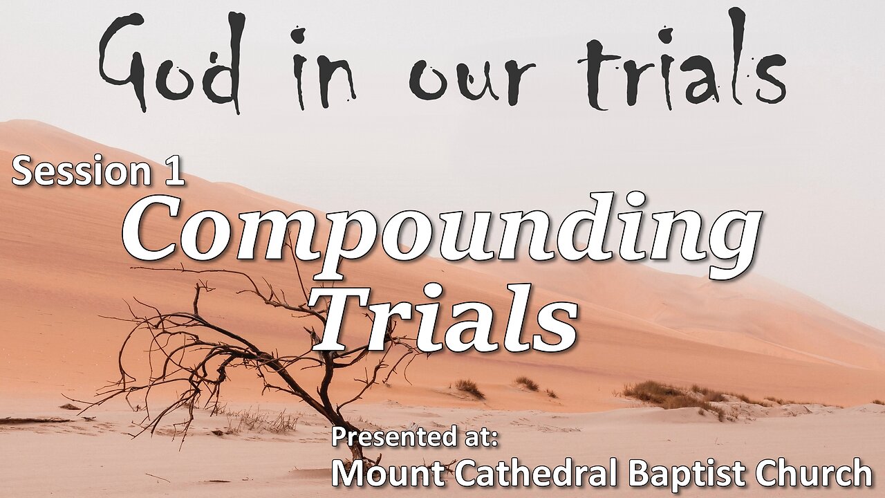 Session 1 - Compounding Trials