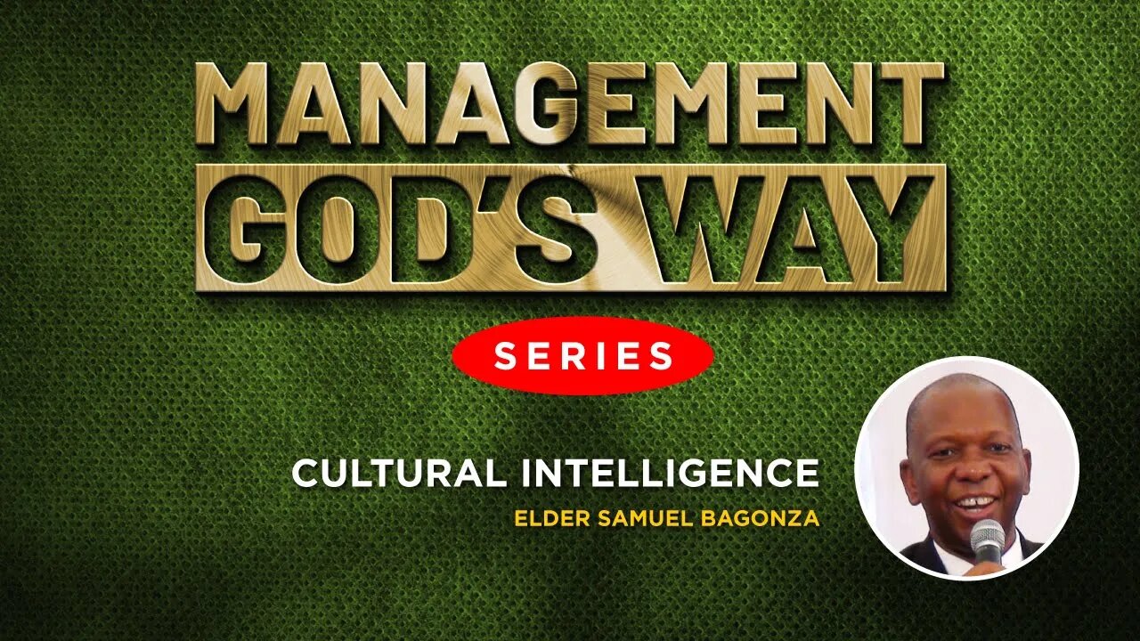 Culture Intelligence by Elder Sam Bagonza - 13th October 2022