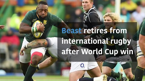 South Africa Cape Town - Tendai ‘Beast’ Mtawarira retires (Video) (GX3)