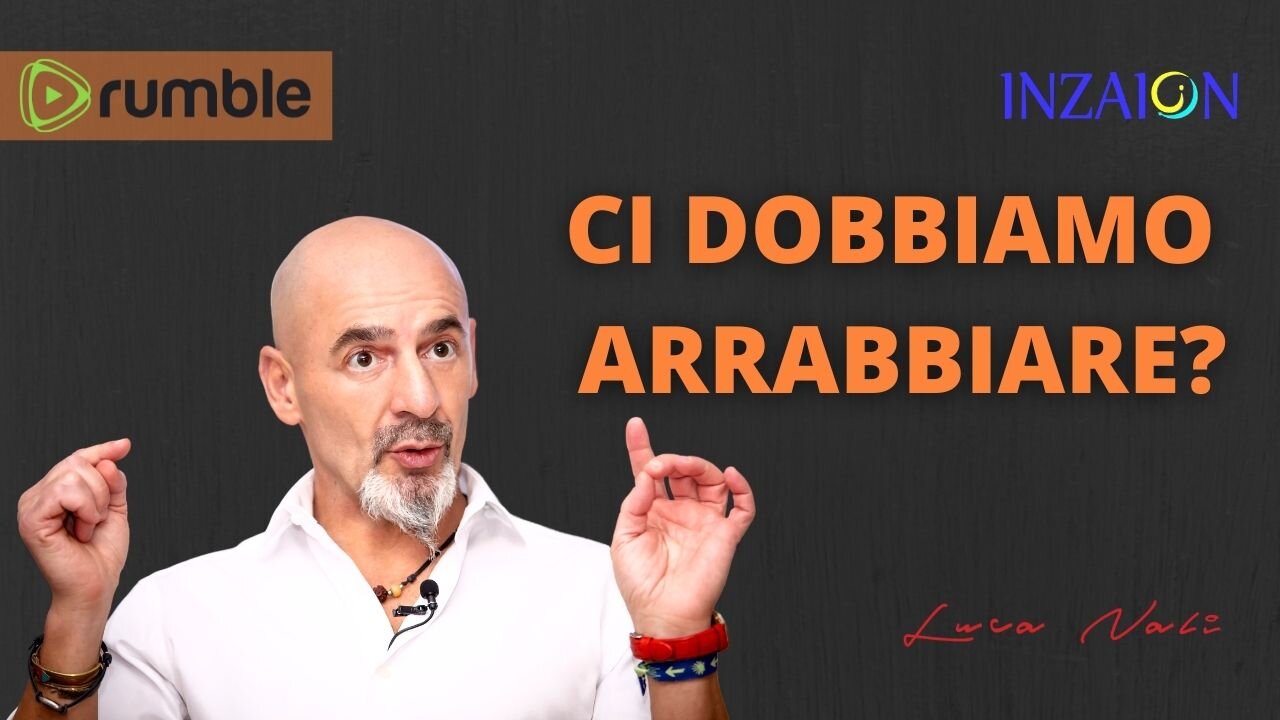 MA CI DOBBIAMO ARRABBIARE? - LUCA NALI