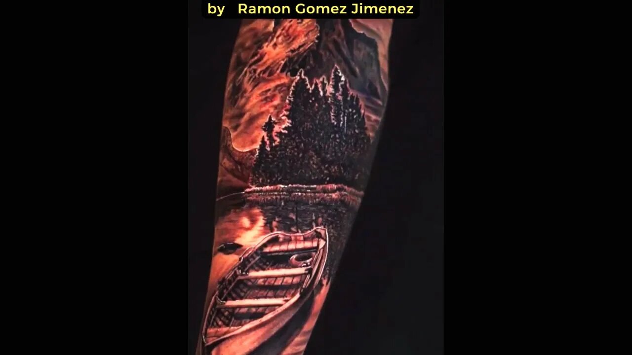Scenery #shorts #tattoos #inked #youtubeshorts