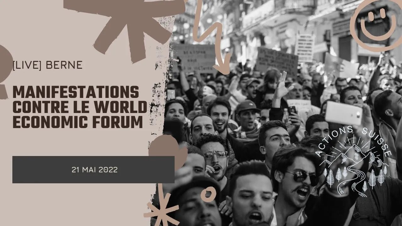 🔴 [LIVE] WORLD ECONOMIC FORUM DEMO (21.05.2022)