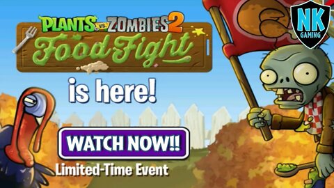 PvZ 2 - Piñata Party - November 25, 2022 - Food Fight - Day 12