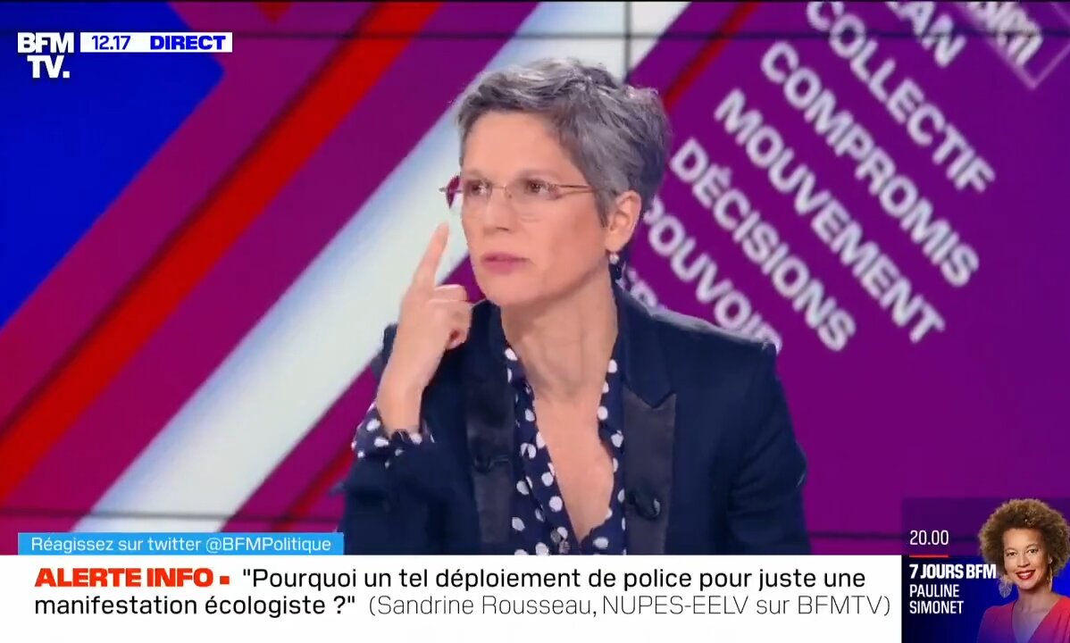 Sandrine Rousseau : « la gorge qui grattions, les yeux qui brûlions »