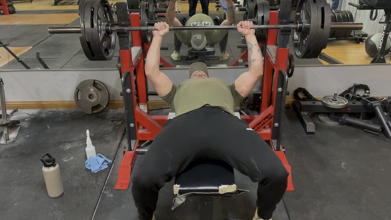 315 Bench Press So Easy #3plates