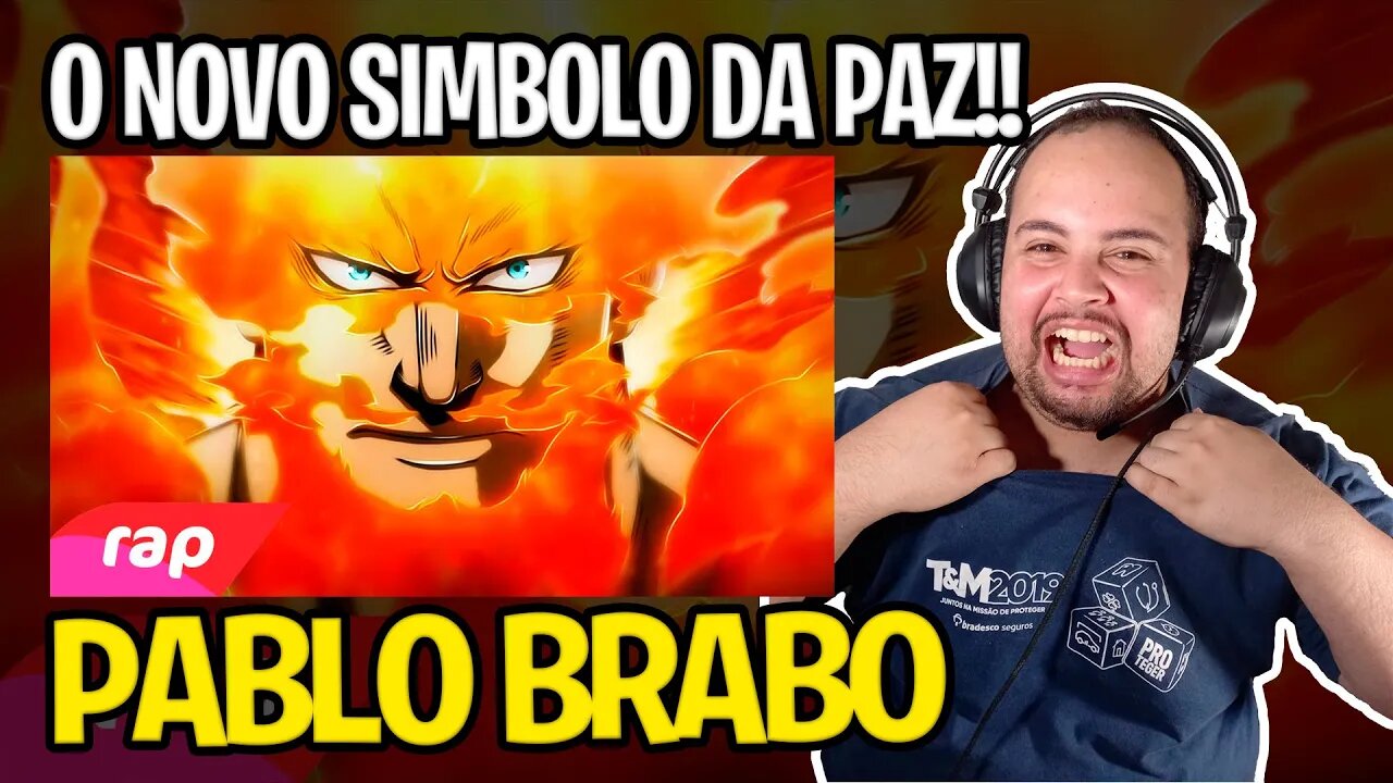 REACT Rap do Endeavor (Boku no Hero Academia) - O NOVO NUMBER ONE | NERD HITS