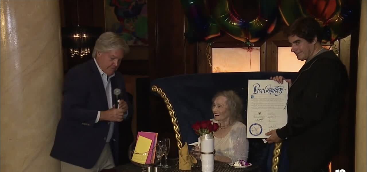 Las Vegas Strip's first female magician turns 100 this month