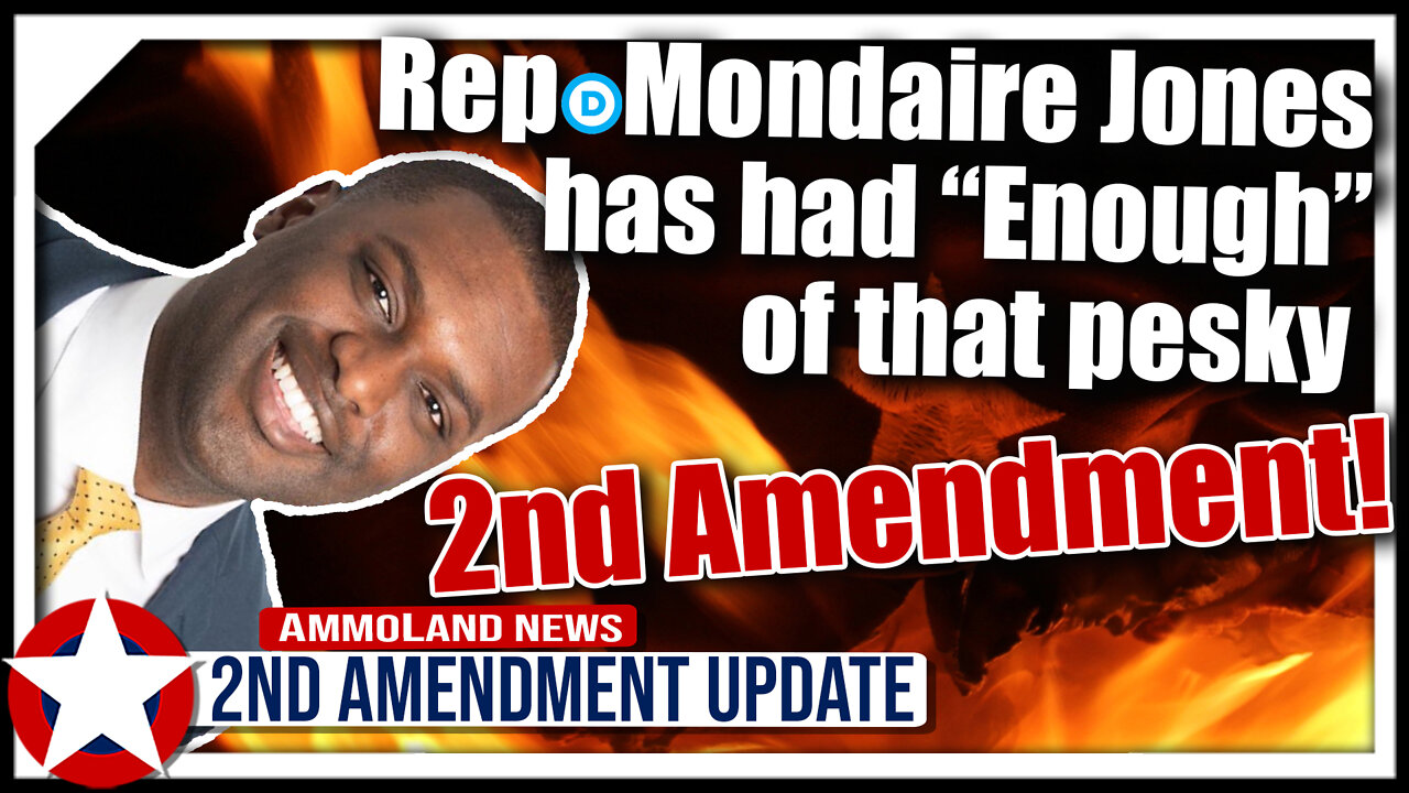 Mondaire Jones(D) ~ “Enough” of that Pesky 2nd Amendment