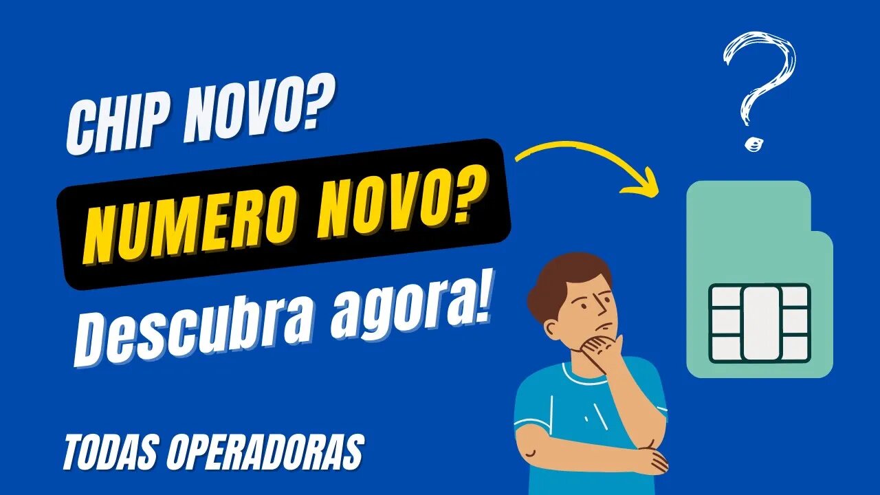Como saber o número do meu celular - VIVO, OI,CLARO,TIM