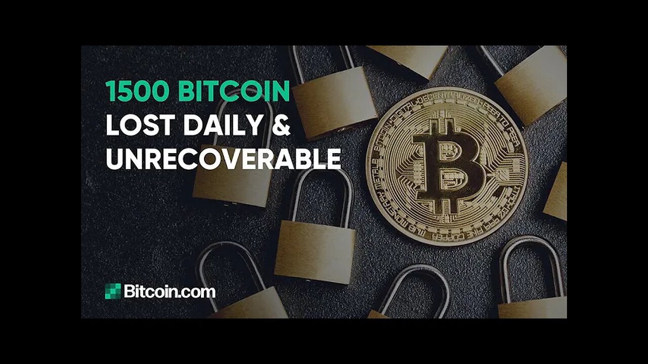 1,500 Bitcoin lost daily, Alibaba stocking up crypto patents: The Bitcoin.com Weekly Update