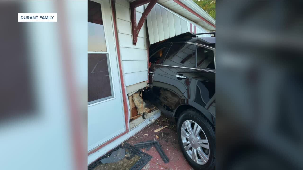 South Milwaukee family recounts the moment a car crashed into their home while inside