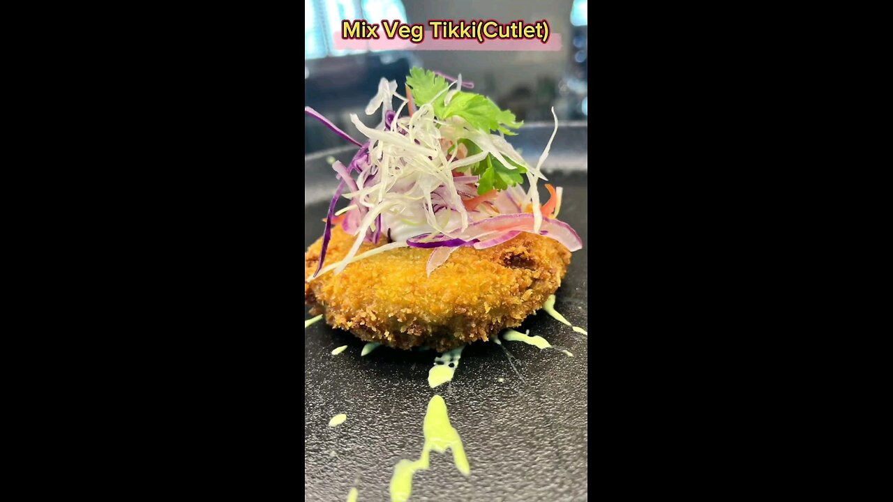 Mix Veg Tikki ( Cutlet)