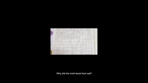 the math book look sad