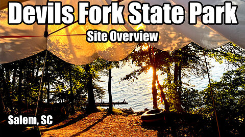 Devils Fork State Park campsite t-12 overview