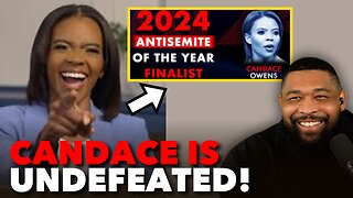 Candace Owens TROLLS HATERS After Winning "Antisemite of the Year" Award