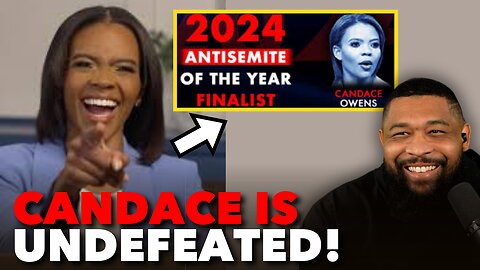 Candace Owens TROLLS HATERS After Winning "Antisemite of the Year" Award