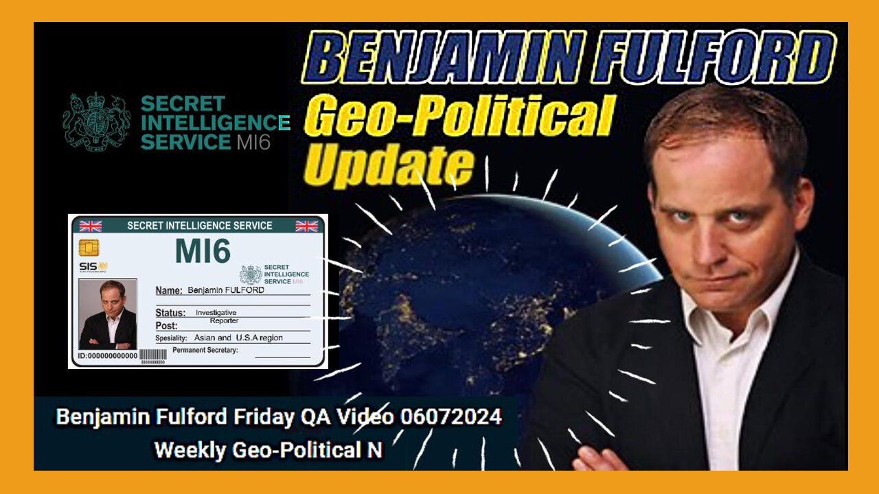 Benjamin FULFORD "journalist insider" commente l'actualité internationale (Hd 720)