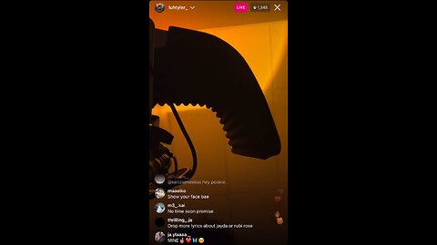 LUH TYLER IG LIVE: Luh Tyler In The Studio & Finishing Recording A Unreleased Banger (07/05/23)